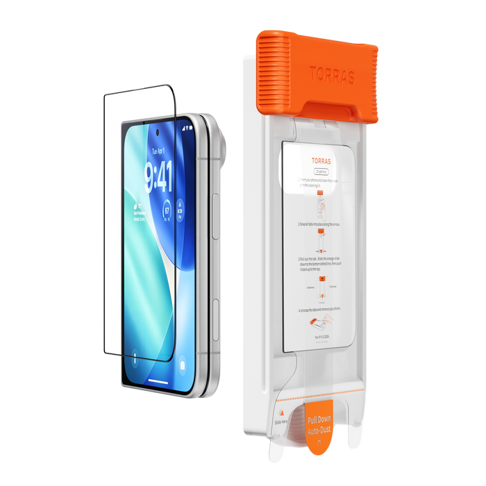 TORRAS OrigArmor outer-screen protector and installation kit